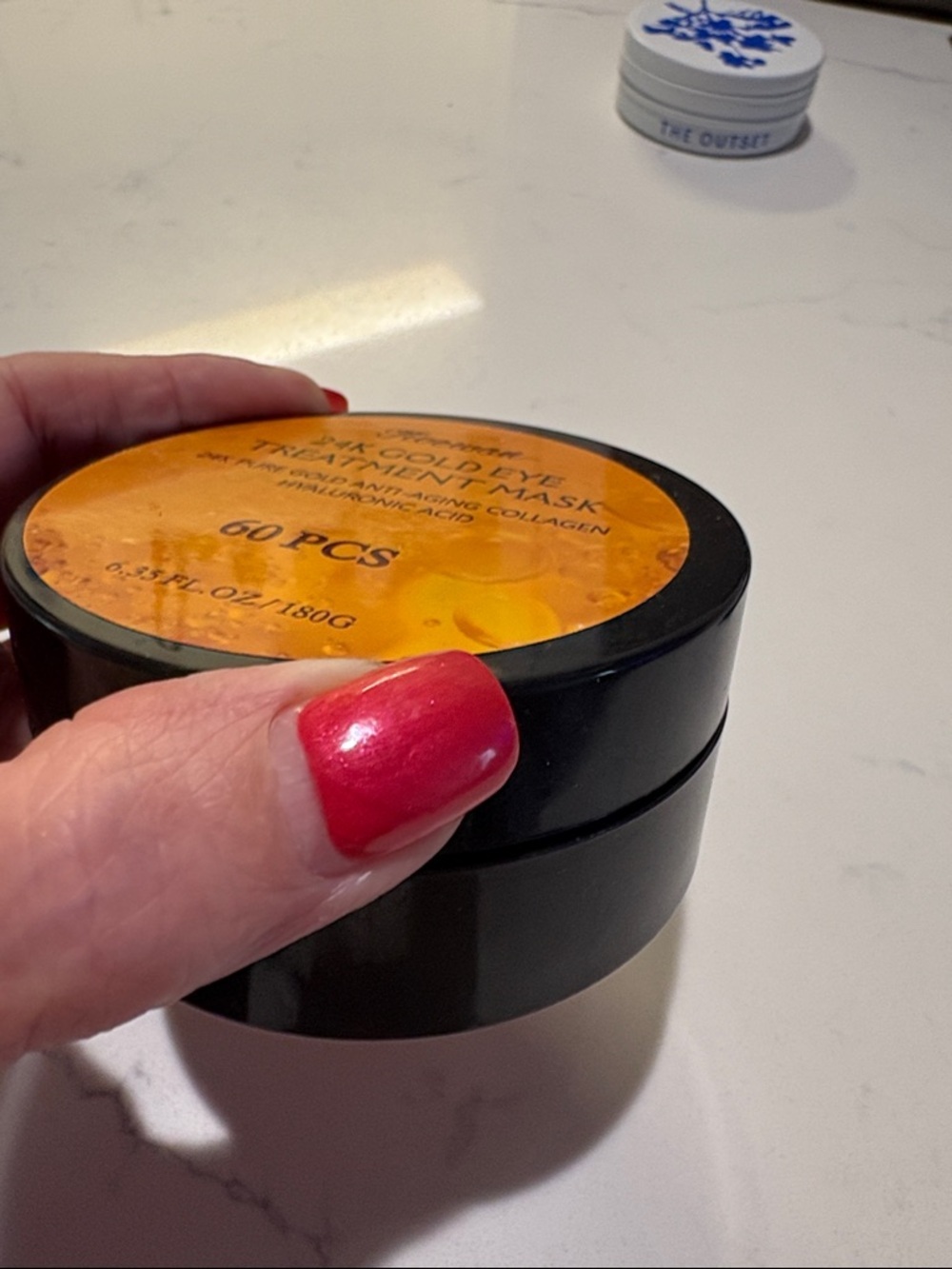 24K Gold Eye Treatment Mask - Gold - Picture 5 of 5